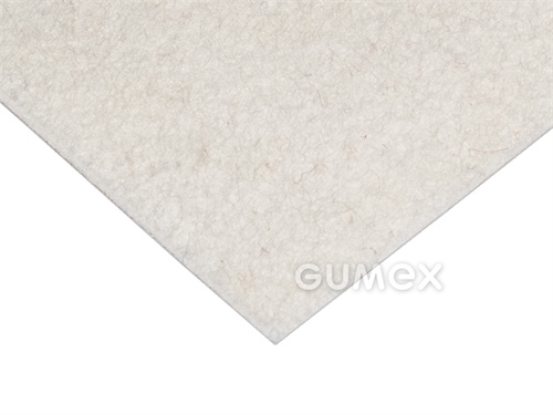 Technischer karbonisierter Filz steif, 15mm, Dichte 0,36g/cm3, 96% Wolle, 4% Viskose,0°C/+80°C,natur, 